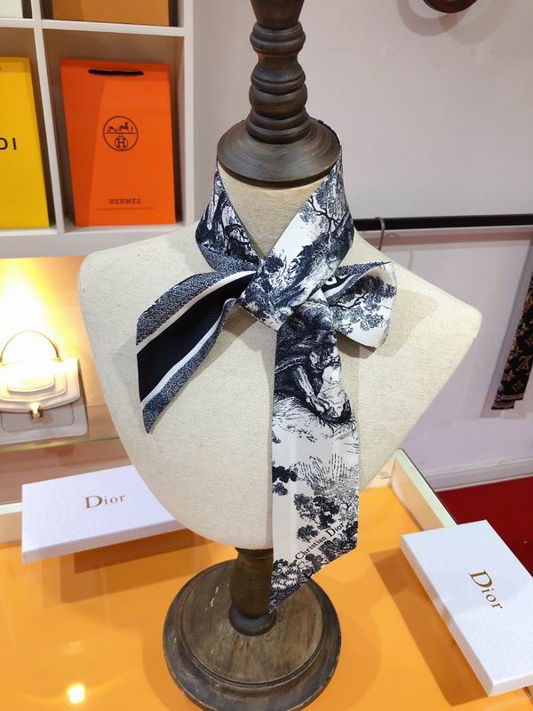 Dior silk ribbon 6X105cm E78 (2)