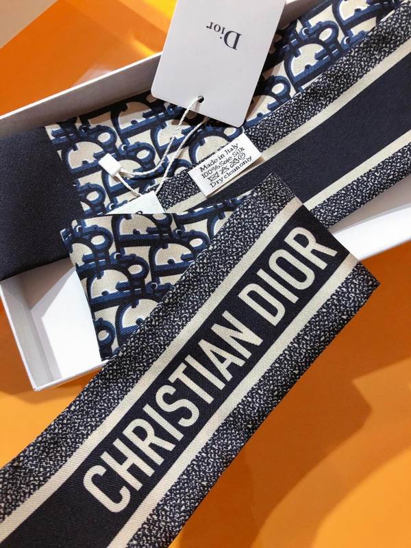 Dior silk ribbon 6X105cm E80 (3)