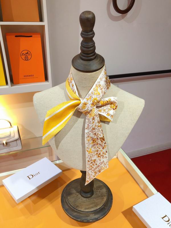 Dior silk ribbon 6X105cm E81 (16)