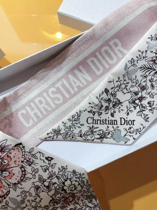 Dior silk ribbon 6X105cm E81 (4)