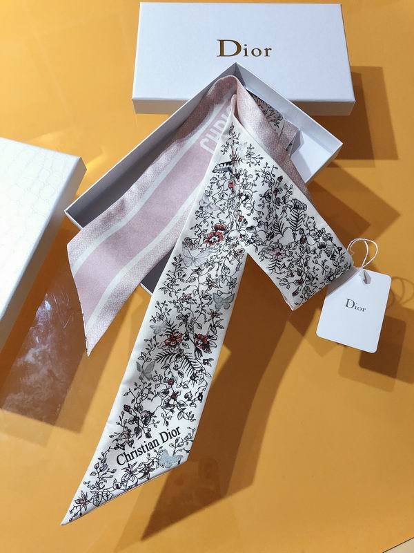 Dior silk ribbon 6X105cm E81 (6)