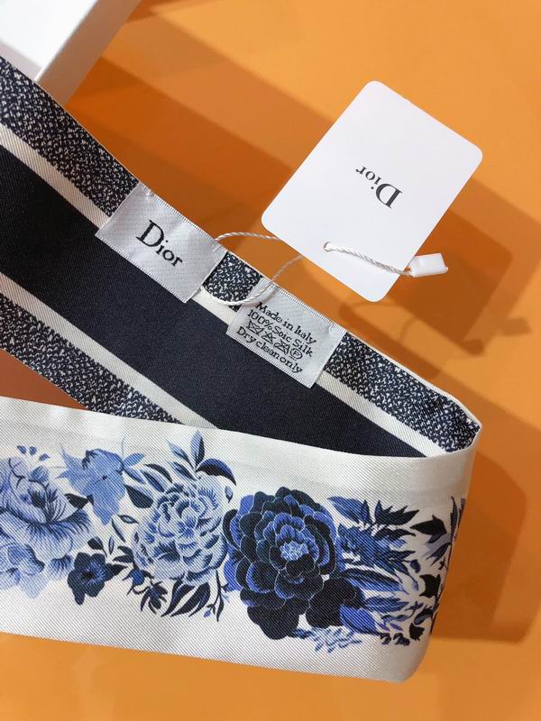 Dior silk ribbon 6X105cm E82 (4)