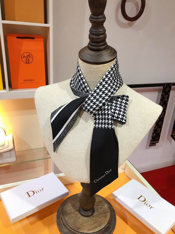 Dior silk ribbon 6X105cm E84 (1)