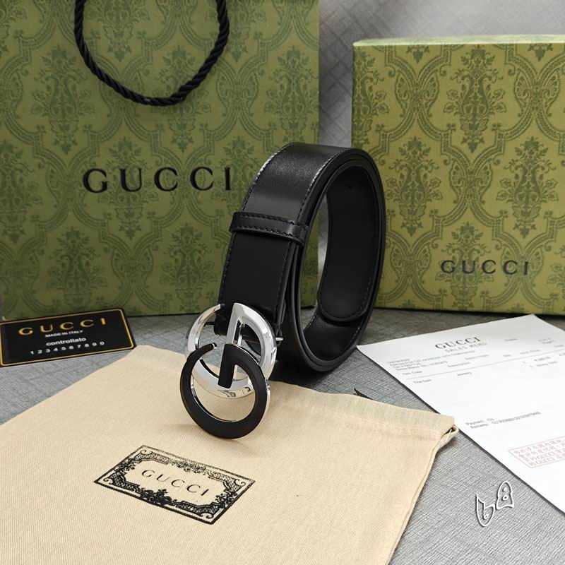 Gucci belt 38mmX90-125cm lb (11)