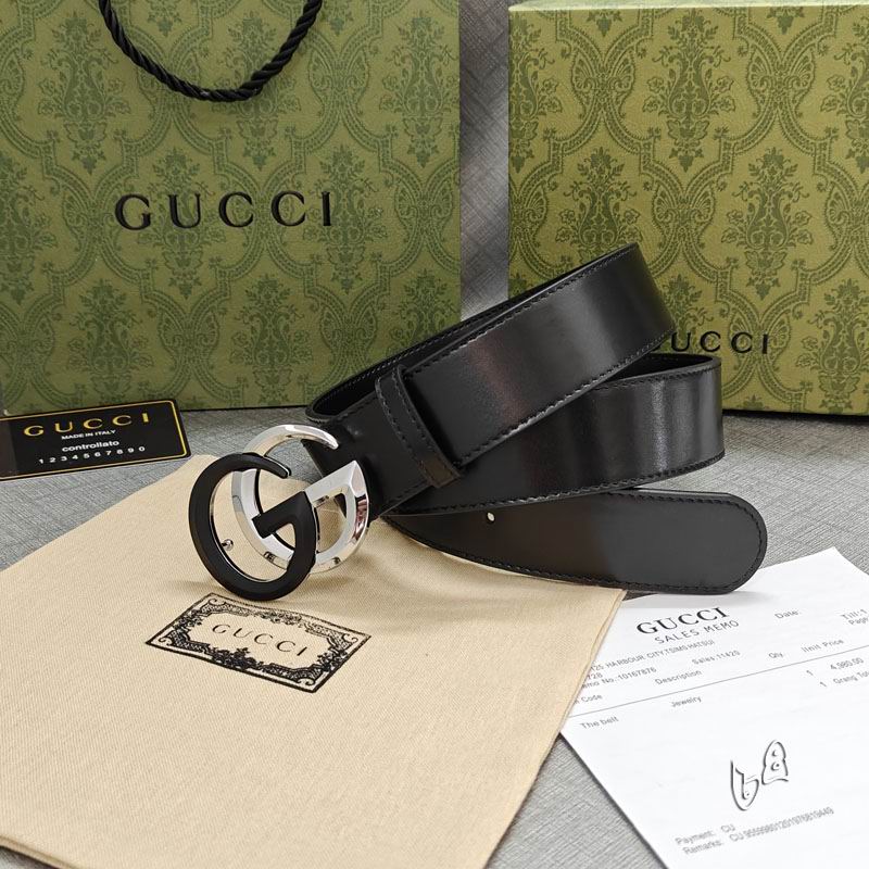 Gucci belt 38mmX90-125cm lb (12)