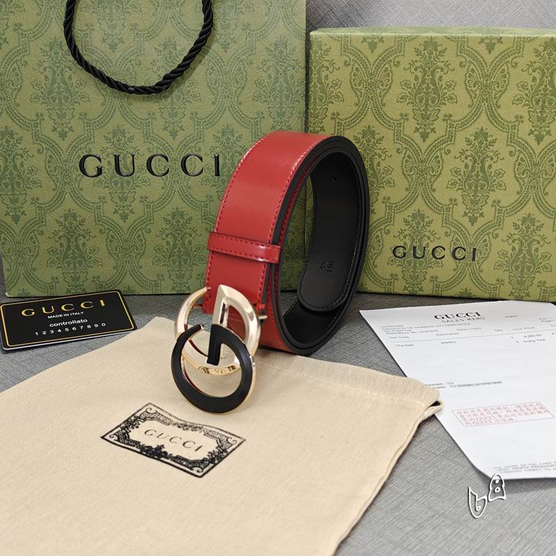 Gucci belt 38mmX90-125cm lb (2)