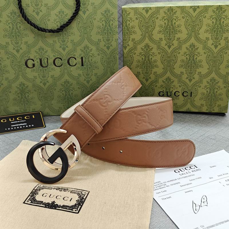 Gucci belt 38mmX90-125cm lb (20)