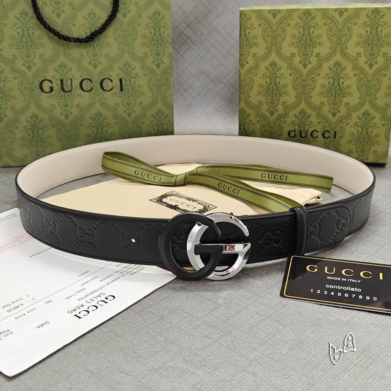 Gucci belt 38mmX90-125cm lb (21)