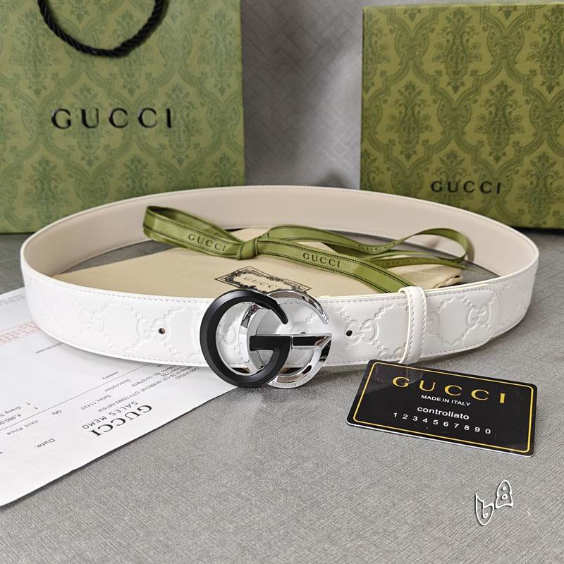 Gucci belt 38mmX90-125cm lb (27)