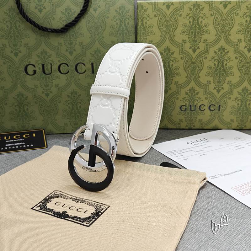 Gucci belt 38mmX90-125cm lb (28)