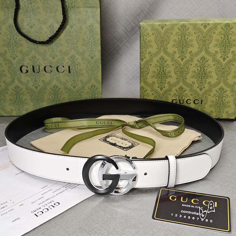 Gucci belt 38mmX90-125cm lb (4)