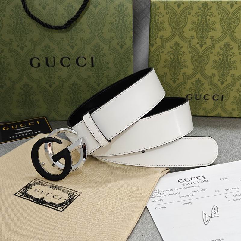 Gucci belt 38mmX90-125cm lb (6)