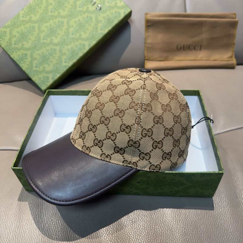 Gucci cap（高版本）dx (174)