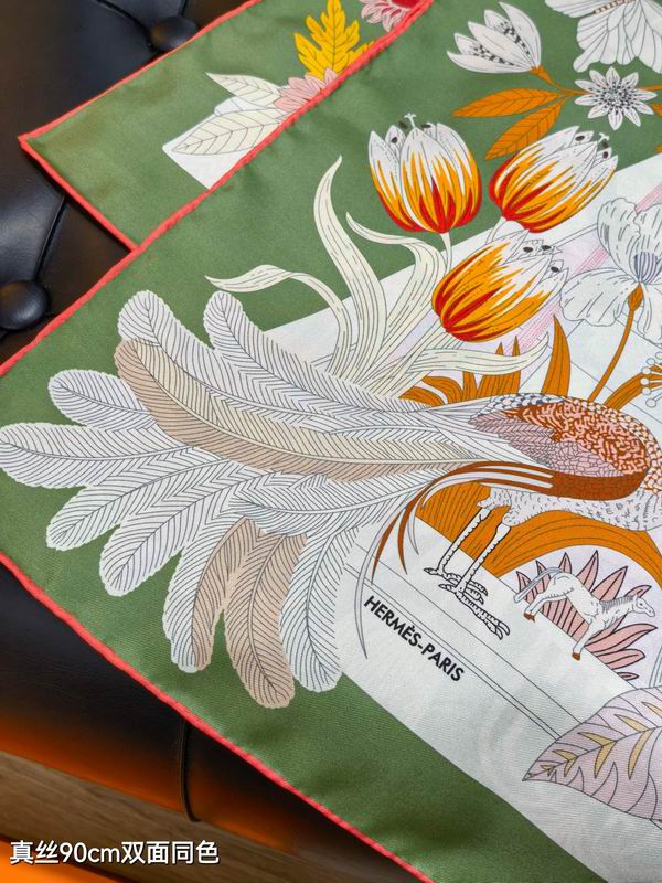 Hermes silk Scarf 90X90cm E122 (25)