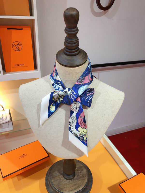 Hermes silk ribbon 5X86cm E (100)