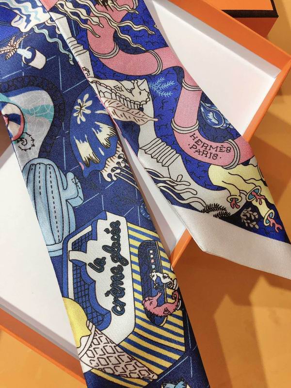 Hermes silk ribbon 5X86cm E (102)