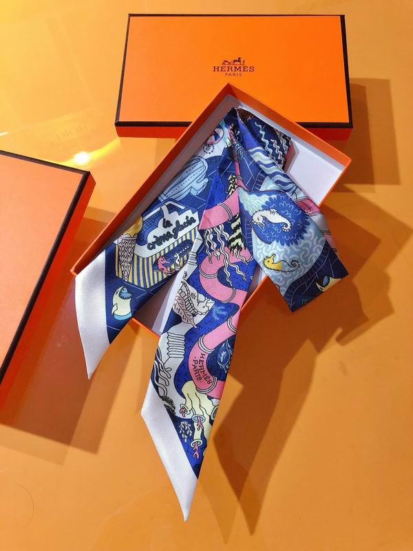 Hermes silk ribbon 5X86cm E (104)