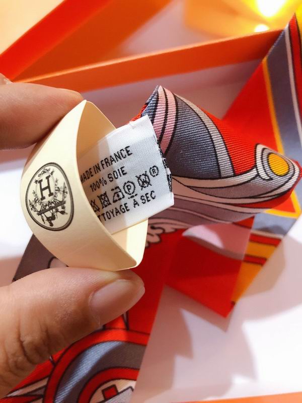 Hermes silk ribbon 5X86cm E02 (10)