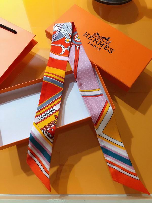 Hermes silk ribbon 5X86cm E02 (13)