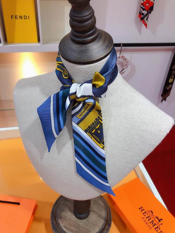 Hermes silk ribbon 5X86cm E02 (16)