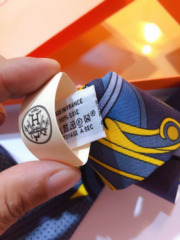 Hermes silk ribbon 5X86cm E02 (19)