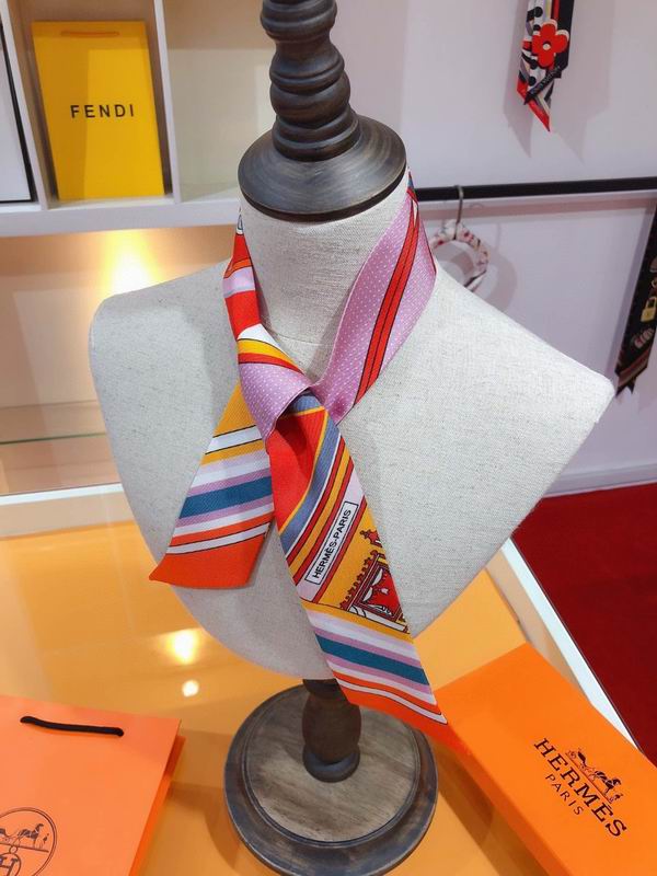 Hermes silk ribbon 5X86cm E02 (9)