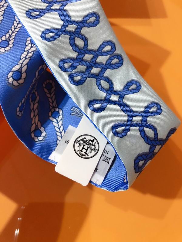 Hermes silk ribbon 5X86cm E03 (20)