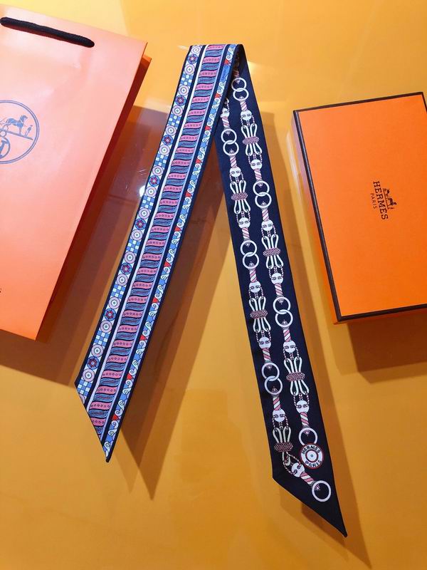 Hermes silk ribbon 5X86cm E04 (24)