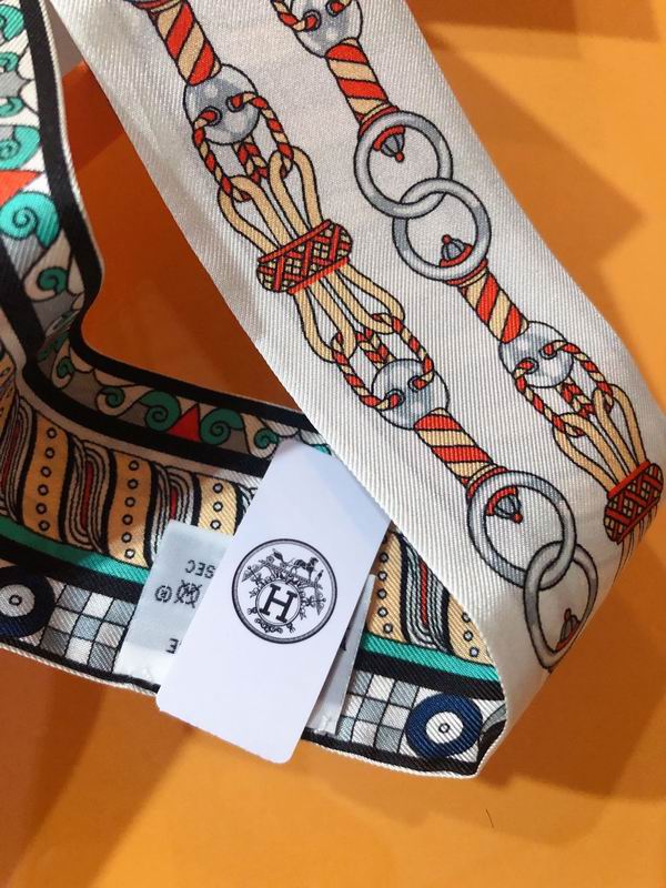 Hermes silk ribbon 5X86cm E04 (31)