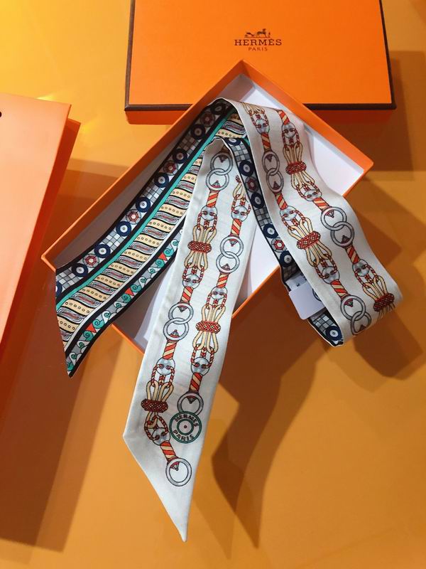 Hermes silk ribbon 5X86cm E04 (32)