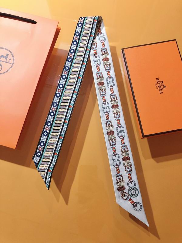Hermes silk ribbon 5X86cm E04 (33)
