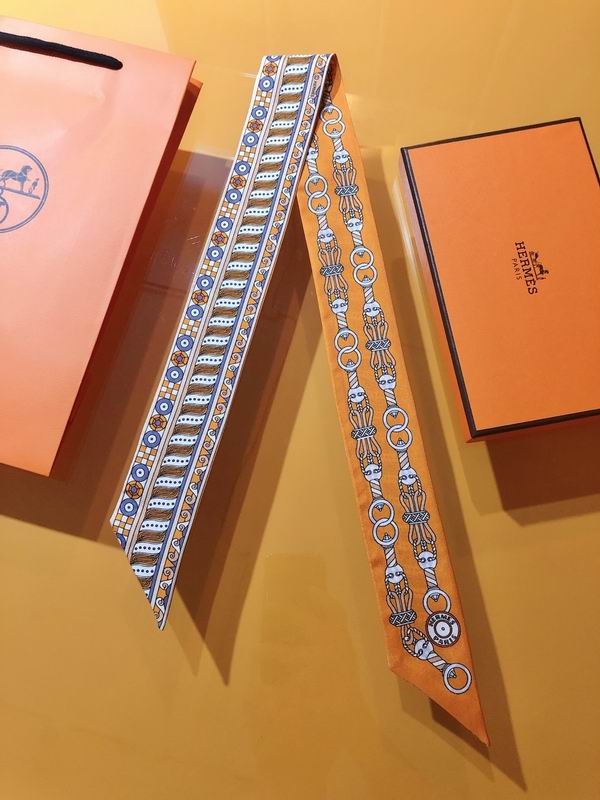 Hermes silk ribbon 5X86cm E04 (6)