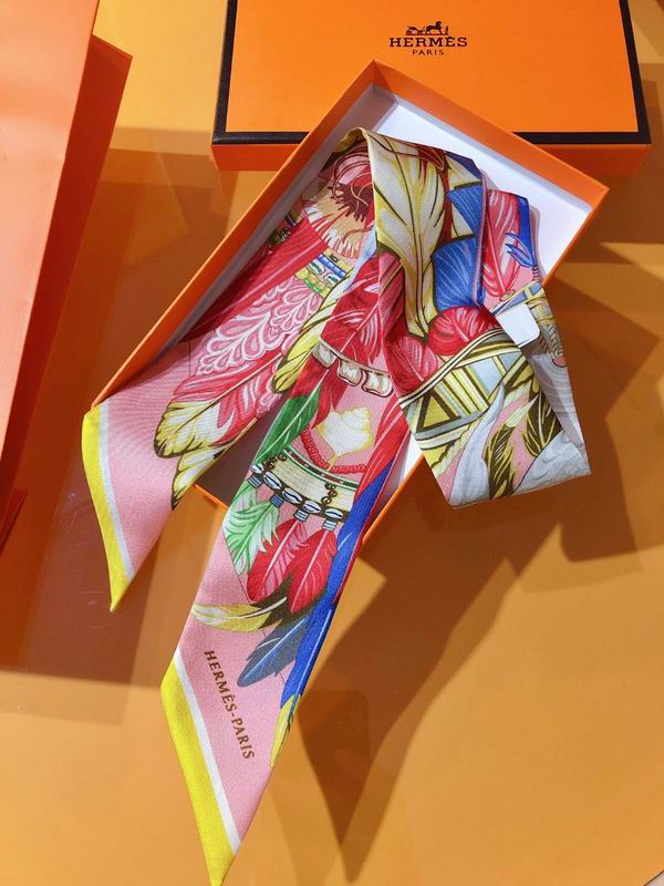 Hermes silk ribbon 5X86cm E05 (11)