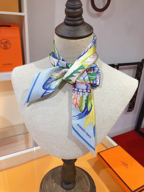 Hermes silk ribbon 5X86cm E05 (17)