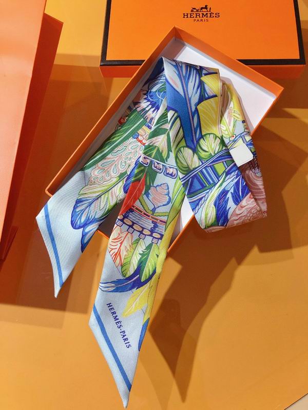 Hermes silk ribbon 5X86cm E05 (20)