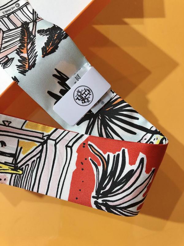Hermes silk ribbon 5X86cm E06 (22)