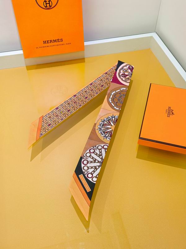 Hermes silk ribbon 5X86cm E08 (16)
