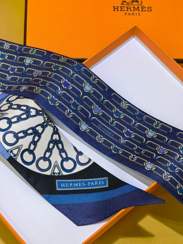 Hermes silk ribbon 5X86cm E08 (19)