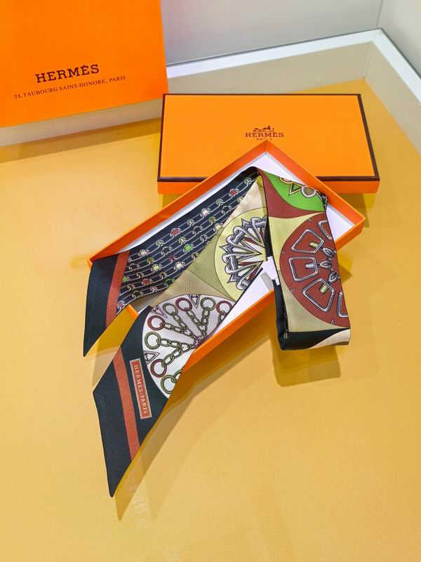 Hermes silk ribbon 5X86cm E08 (31)