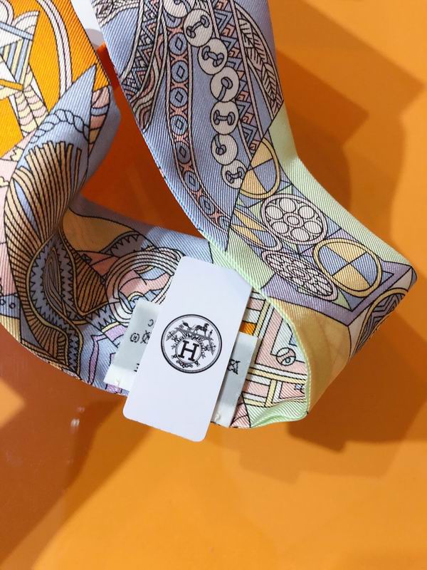 Hermes silk ribbon 5X86cm E105 (5)