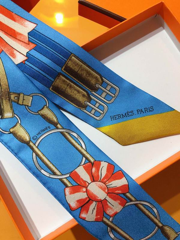 Hermes silk ribbon 5X86cm E106 (28)