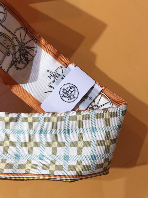 Hermes silk ribbon 5X86cm E107 (22)