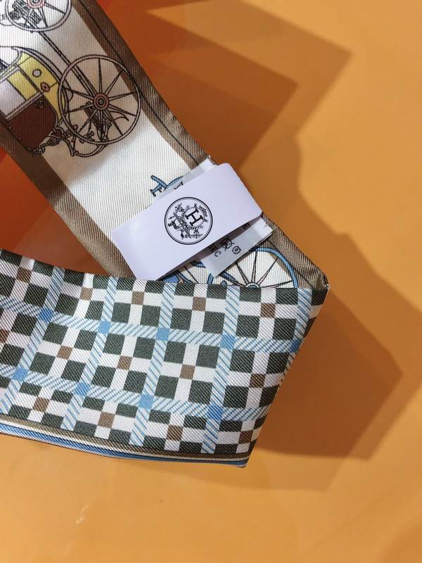 Hermes silk ribbon 5X86cm E107 (31)