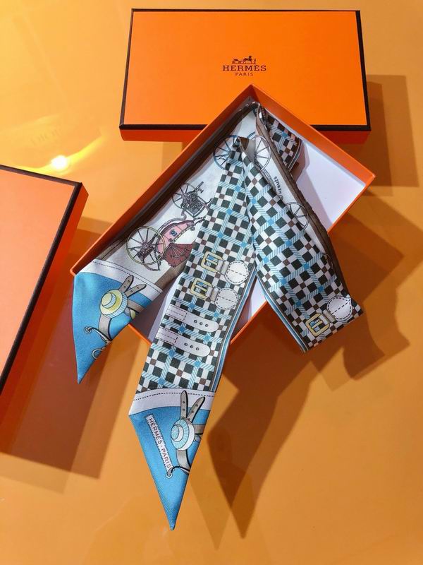 Hermes silk ribbon 5X86cm E107 (32)