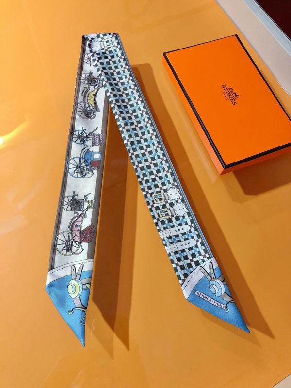 Hermes silk ribbon 5X86cm E107 (33)
