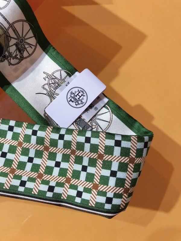 Hermes silk ribbon 5X86cm E107 (4)