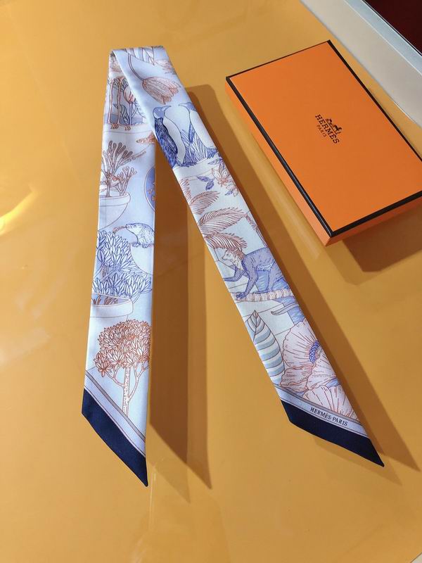 Hermes silk ribbon 5X86cm E108 (15)