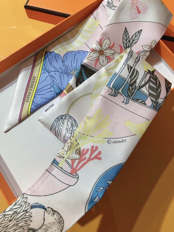 Hermes silk ribbon 5X86cm E108 (20)