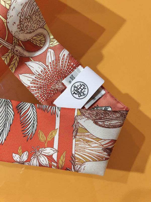 Hermes silk ribbon 5X86cm E108 (4)