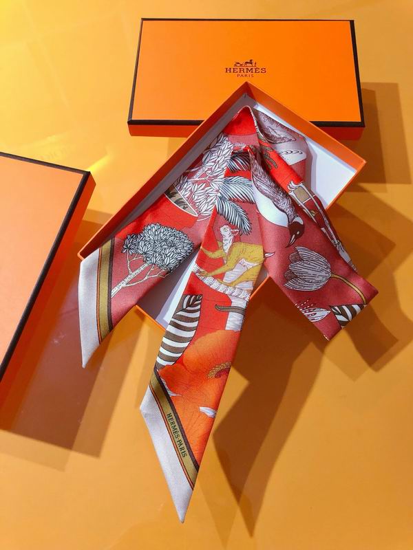 Hermes silk ribbon 5X86cm E108 (5)